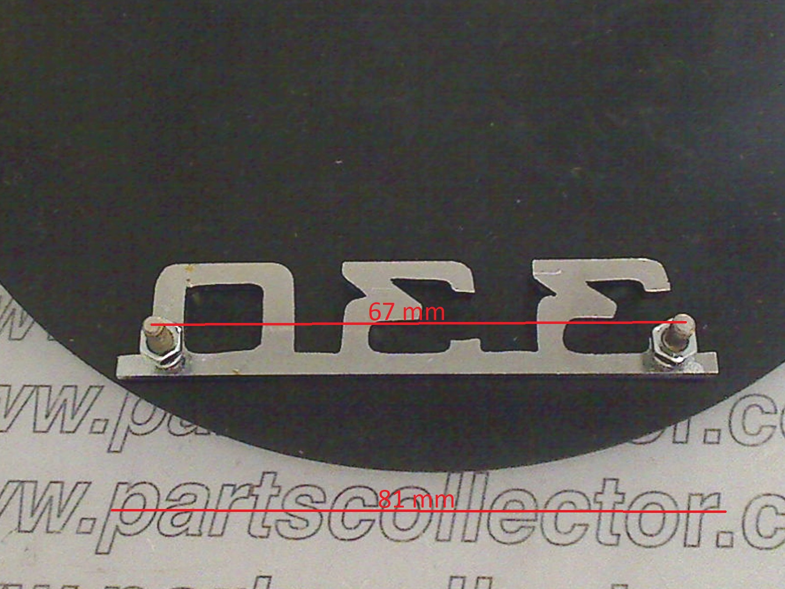 FERRARI  Body code 9830 compatible with: FERRARI 330, FERRARI 330 GT, FERRARI 330 GT 2+2, FERRARI 330 GTC, FERRARI FERRARI - additional view